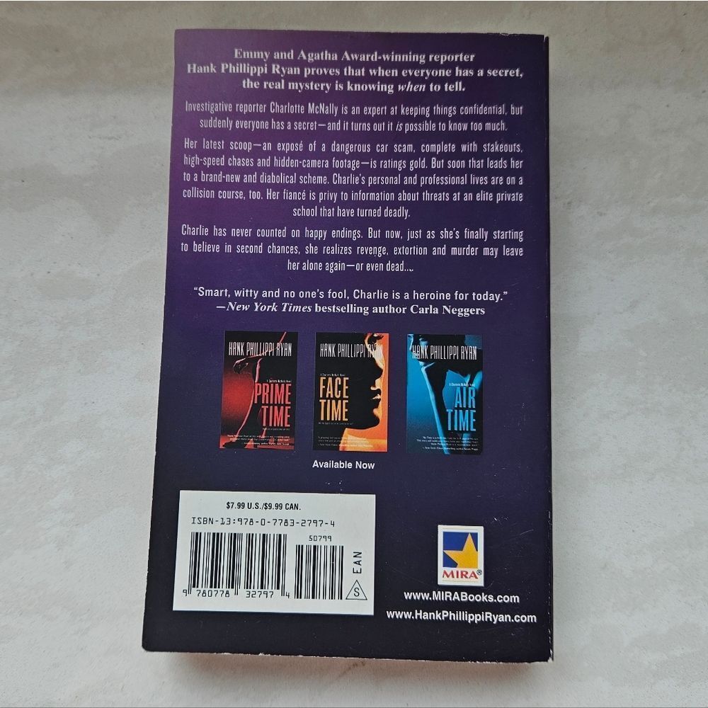 Drive Time by Hank Phillippi Ryan Book - Picture 4 of 4